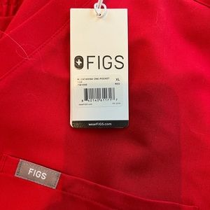 Figs Red Scrubs